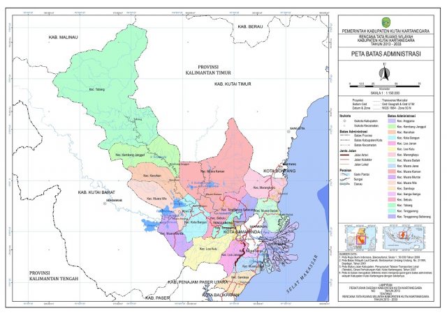 Dua Kecamatan Baru Jadi Solusi Luasnya Wilayah Administratif Kutai ...