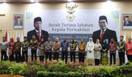 Pemkab Dan DPRD Kutim Hadiri Sertijab Kepala BPK Kaltim